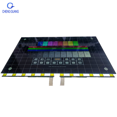 Панда 58 дюймов привела цвет CC580PV7D 3840X2160 RGB замены панели ТВ